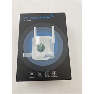 Wifi 6 Range Extender CF-XR183 Dual Band Home Plug in Extender 100V-240V+ Manual